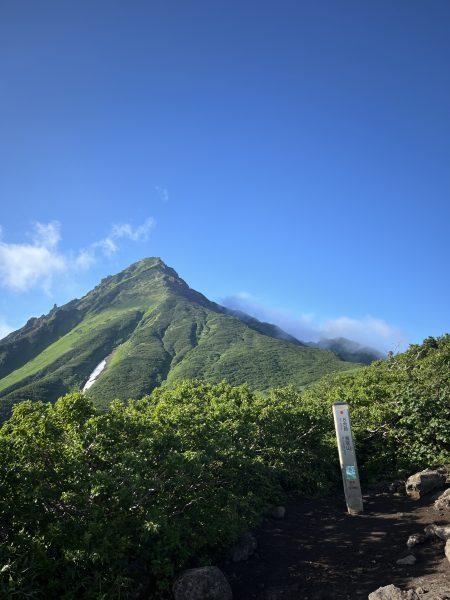 利尻山にて